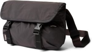 Bellroy Cinch Mini Messenger (6 liter lightweight, compact shoulder bag, water-resistant fabric, effortless organization) – Charcoal
