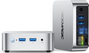 ACEMAGIC Mini PC Computers 11 Pro, Twin Lake N150 (Beat N97/N95) 16GB DDR4 RAM 256GB M.2 SSD up to 3.6 GHz, Small PC Desktop Computers Support Dual 4K, WiFi, BT, Ethernet, Micro PC for Business Home