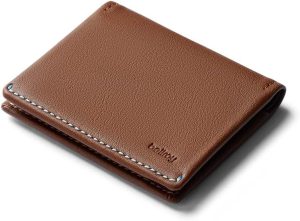 Bellroy Slim Sleeve, slim leather wallet (Max. 8 cards and bills)