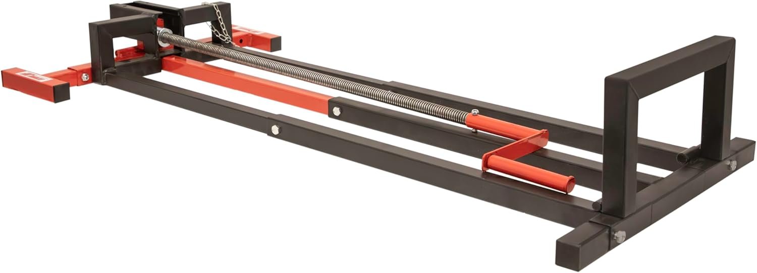 Extreme Max 5001.6781 Spiral Jack Platform Lift for Rider Lawn Mowers - 880 lbs. Capacity, Hand Crank Operation - Image 3