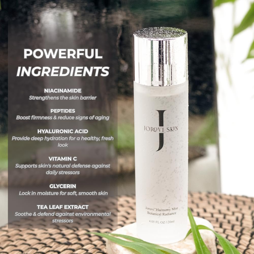 Jorovi Beauty Complete Skincare Set -6- Piece Regimen with Cleanser, Toner, Face Serum, Eye Cream, Facial Moisturizer, and SPF 50 Lotion Kit for Women & Teens (Skin care Gift Set) - Image 6