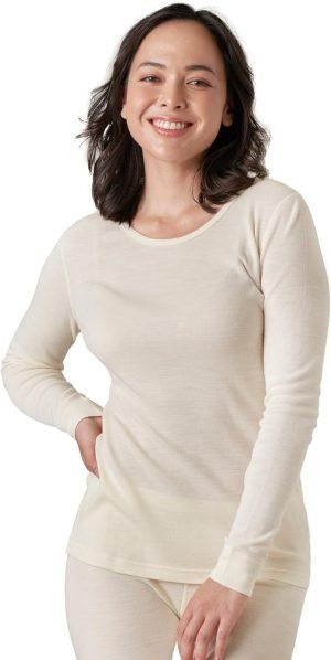 LAPASA Womens 100% Merino Wool Base Layer Midweight Activewear Thermal Underwear Long John...