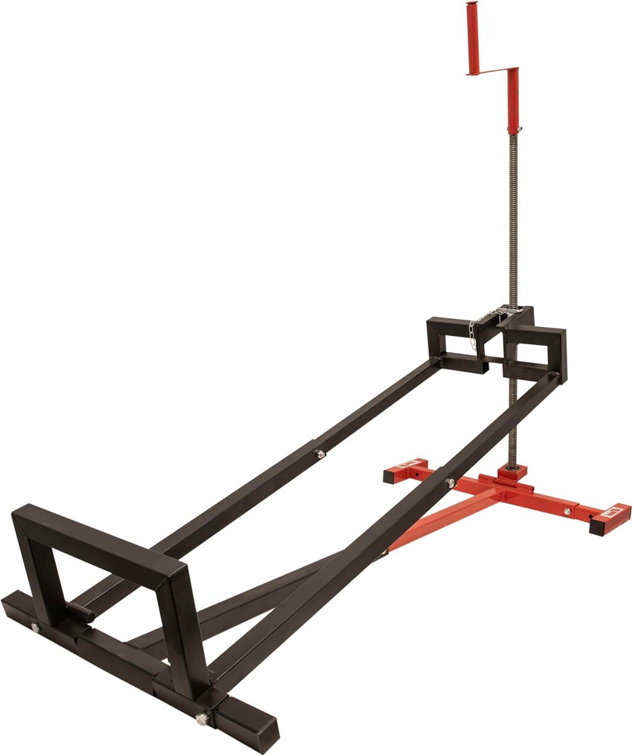 Extreme Max 5001.6781 Spiral Jack Platform Lift for Rider Lawn Mowers - 880 lbs. Capacity, Hand Crank Operation - Image 6