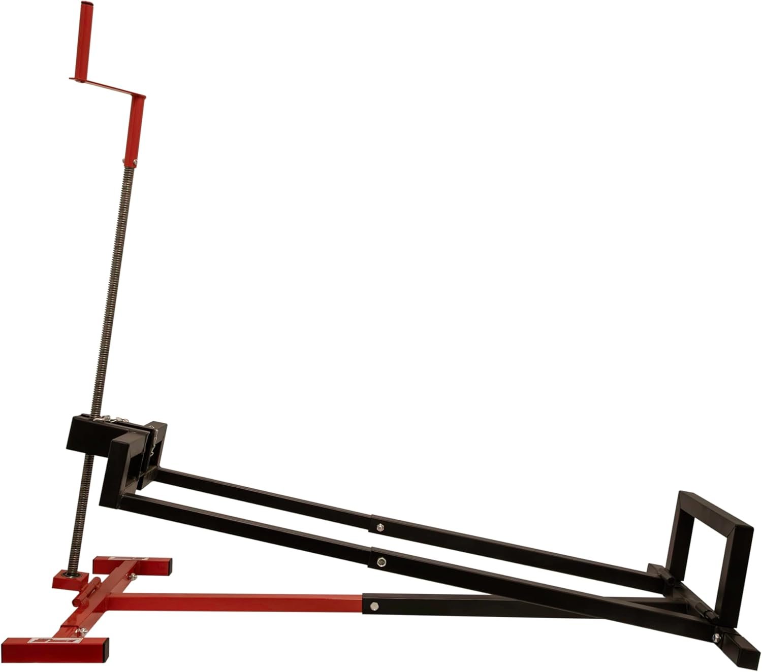 Extreme Max 5001.6781 Spiral Jack Platform Lift for Rider Lawn Mowers - 880 lbs. Capacity, Hand Crank Operation - Image 4