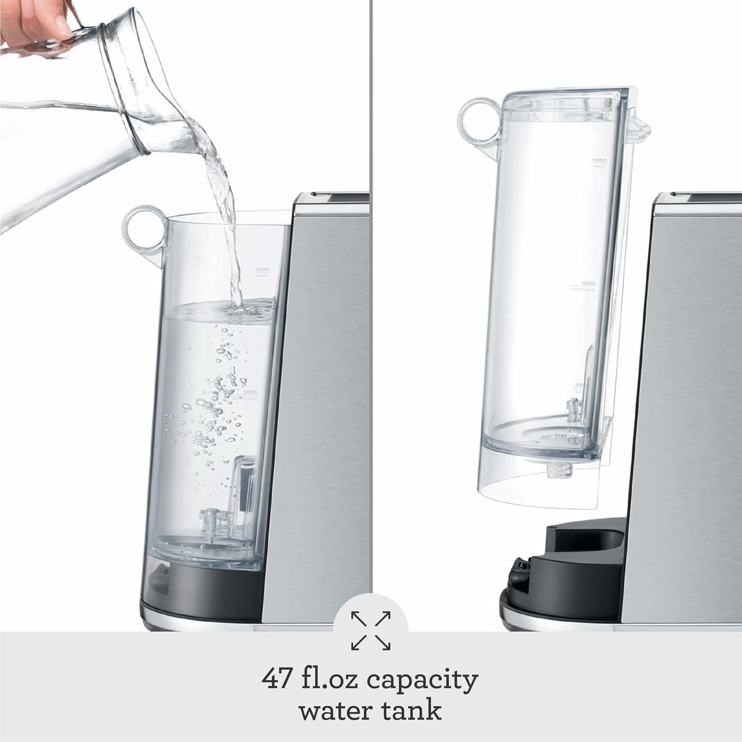 Breville Bambino Espresso Machine BES450BSS, Brushed Stainless Steel - Image 5