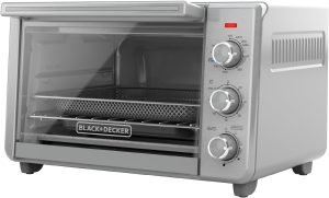 BLACK+DECKER Crisp ‘N Bake Air Fryer Countertop Convection Toaster Oven, Large Capac...