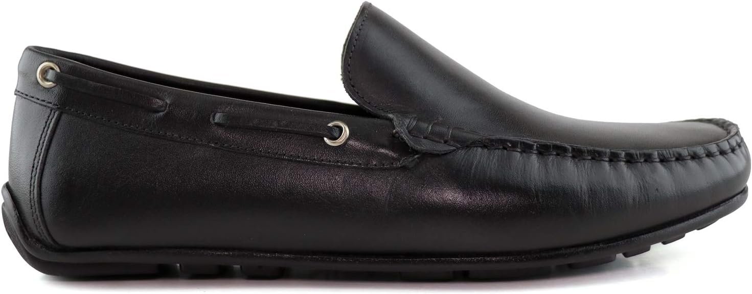 Men's Genuine Leather Casual Slip On Venetian Loafers - Image 5