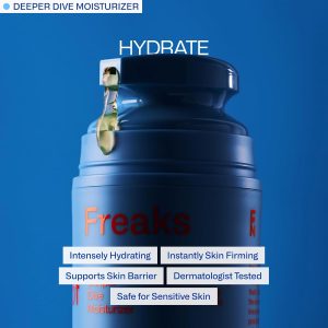 Freak Trio Bundle | Deeper Dive Moisturizer Serum, Peak Performance SPF 50 & Daily De...