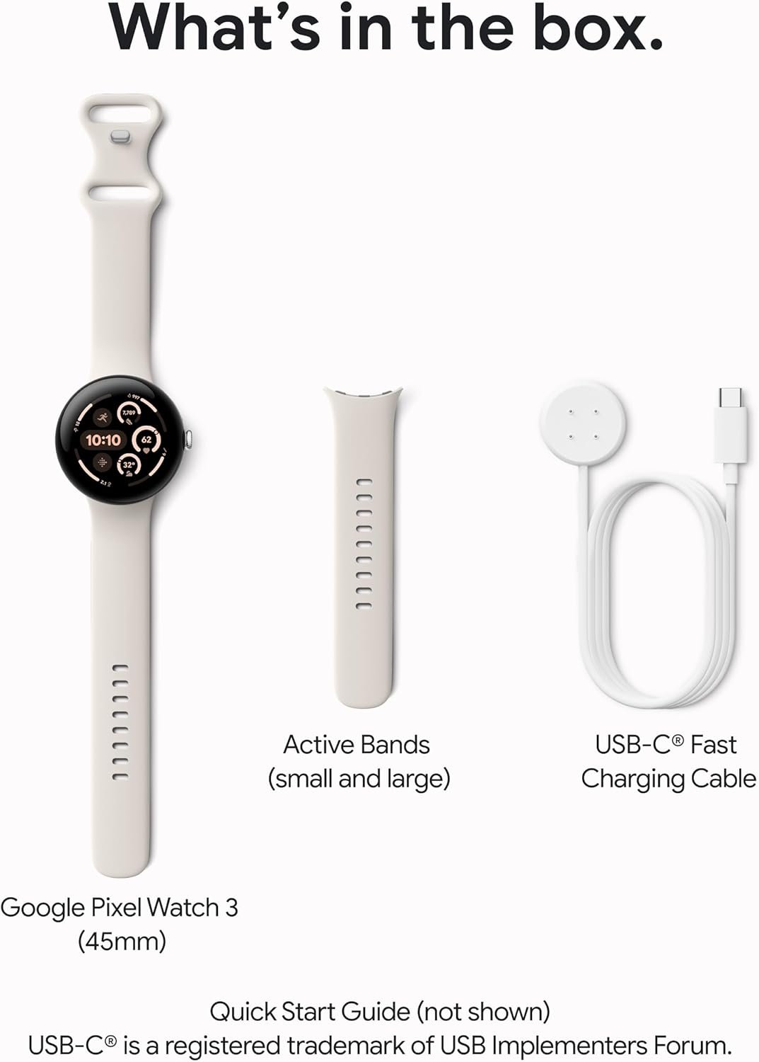 Google Pixel Watch 3 (45mm) 2024 Model - Android Smartwatch, Heart Rate Tracking, Fitbit Advanced Running, Fitness Insights, 24-Hour Battery - Matte Black Aluminum Case - Obsidian Band - Wi-Fi - Image 11