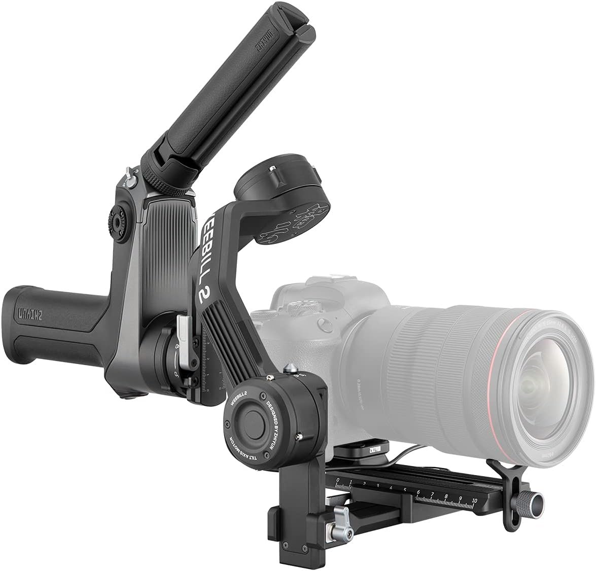 ZHIYUN Weebill 2, 3-Axis Gimbal Stabilizer for DSLR and Mirrorless Camera, Nikon Sony Panasonic Canon Fujifilm BMPCC 6K, Full-Color Touchscreen, PD Fast Charge - Image 7