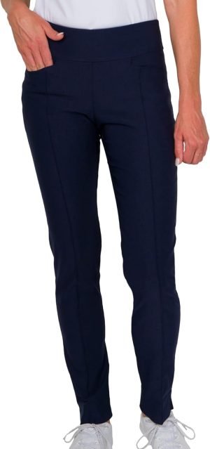 Jofit Apparel Women’s Athletic Clothing Full Length Slimmer Pant for Golf & Tennis