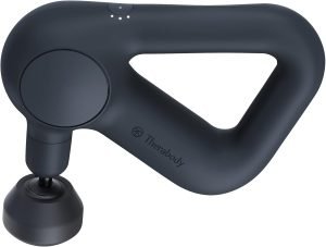 TheraGun Therabody Relief – Quiet Deep Tissue Therapy Massage Gun – Bluetooth Enabled, Electric Percussion Massage Gun & Personal Massager for Pain in The Neck, Back, Leg, Shoulder and Foot (Black)