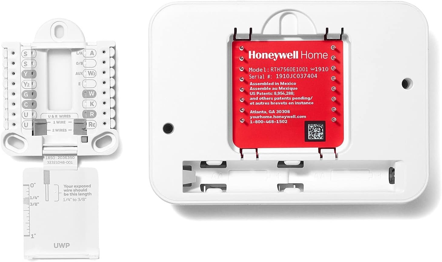 Honeywell Home RTH7560E 7-Day Flexible Programmable Thermostat-Extra-Large Backlit Display, White - Image 9