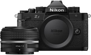 Nikon Z f with Special Edition Prime Lens | Full-Frame Mirrorless Stills/Video Camera with Fast 40mm f/2 Lens | Nikon USA Model