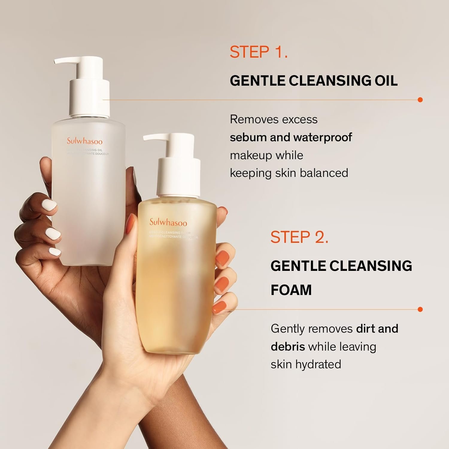 Sulwhasoo Gentle Cleansing Foam – Hydrating Daily Gel-to-Foam Facial Cleanser with Korean Herbal Ingredients Removes Makeup, Dirt & Impurities, Softens & Refreshes Skin Korean Skincare Face Wash - Image 6
