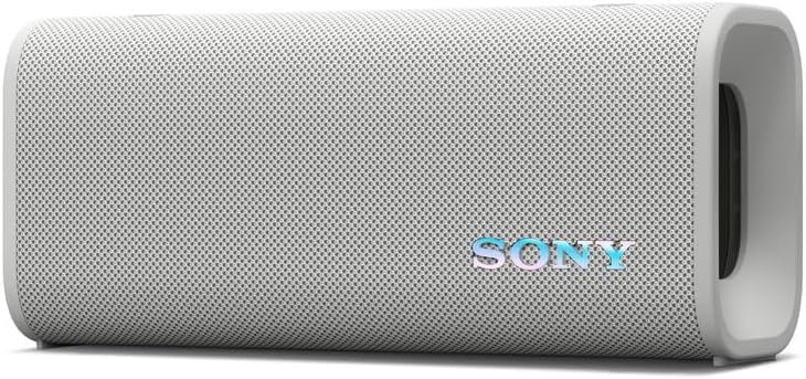 Sony ULT Field 3 Wireless Portable Bluetooth Speaker, IP67 Waterproof, Dustproof, Rustproof, and Shockproof with Enhanced Bass, 24 Hour Battery and Shoulder Strap (SRSULT30W), Off White
