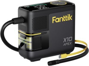 Fanttik X10 APEX Tire Inflator Portable Air Compressor, 35s Fast Inflation, 150 PSI Cordle...