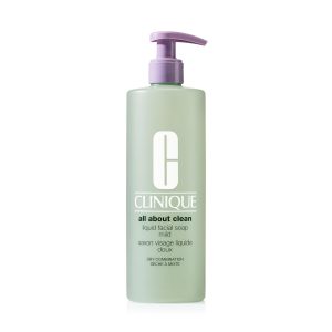 Clinique 3-Step All About Clean Liquid Gentle Facial Cleanser Soap For Dry Combination Skin | Type 2