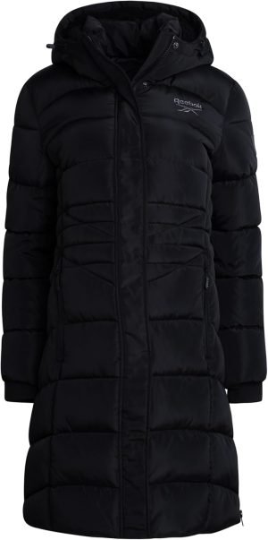 Reebok Womens Maxi Puffer Jacket – Long Length Parka – Heavyweight Wind &...