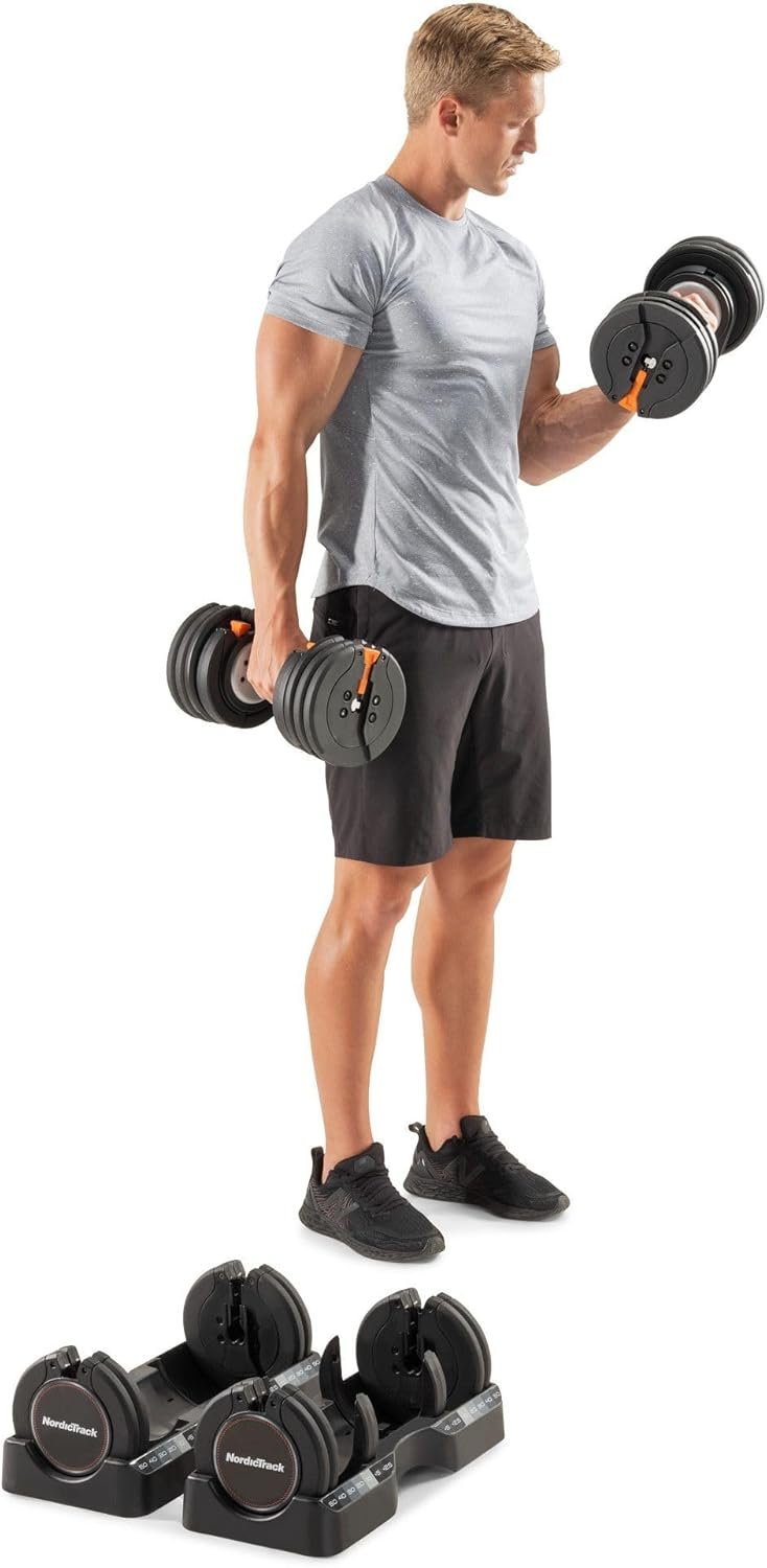 NordicTrack Select-a-Weight Adjustable Dumbbells - Image 7