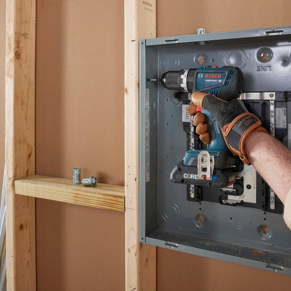 BOSCH GSB18V-800CB24 1/2 In. Brushless Connected-Ready Hammer Drill/Driver Kit with (1) CORE18V® 4 Ah Advanced Power Battery - Image 9