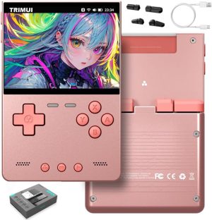 TRIMUI Brick Hammer Retro Handheld Game Console, 3.2″ IPS Full-Lamination Screen Met...