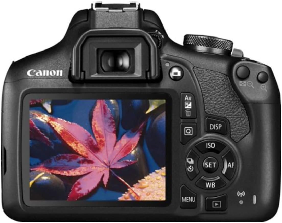 Canon EOS Rebel T7 DSLR Camera|2 Lens Kit with EF18-55mm + EF 75-300mm Lens, Black - Image 3