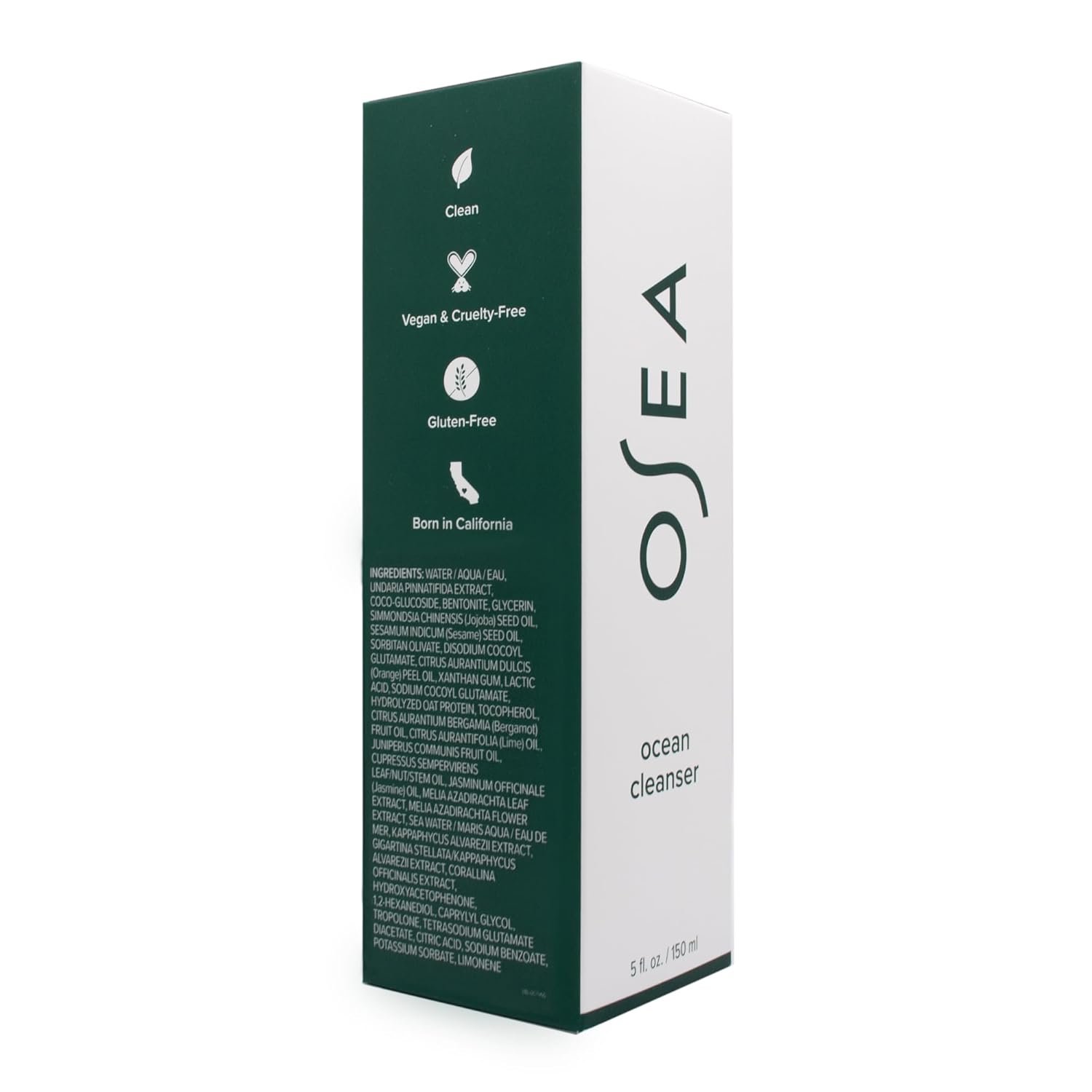 OSEA Ocean Cleanser 5 oz - Nourishing Facial Cleansing Gel - Mineral-Rich Face Wash - Gentle Face Cleanser - Clean Beauty Skincare - Vegan & Cruelty-Free Facial Wash - Image 6
