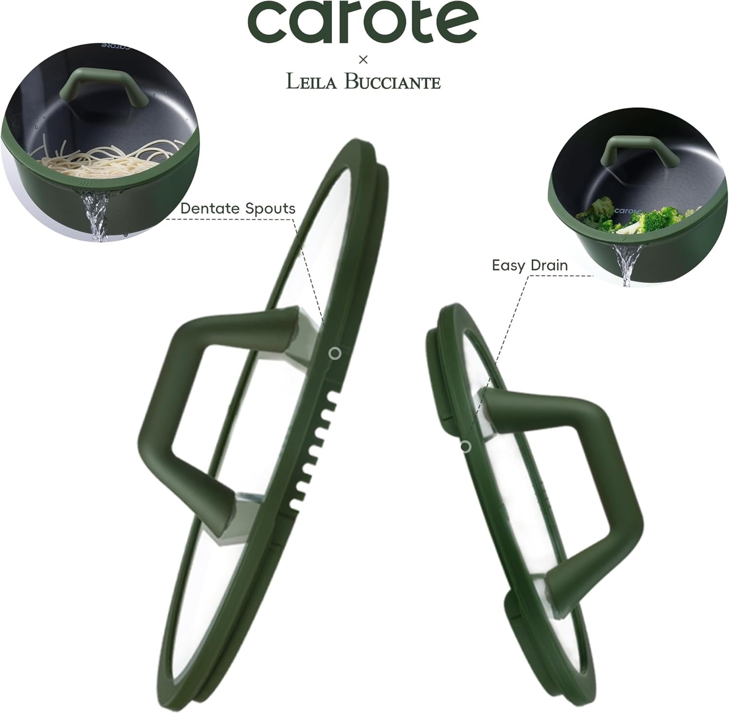 CAROTE 31PCS Pots and Pans Set, Nonstick Cookware Set Kitchen Non Stick Induction Cookware Non-toxic Granite Cooking set - Image 3