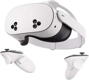 Meta Quest 3S 128GB — Dive into Mixed Reality — Unreal Experiences — All-in-One Headset (Renewed Premium)