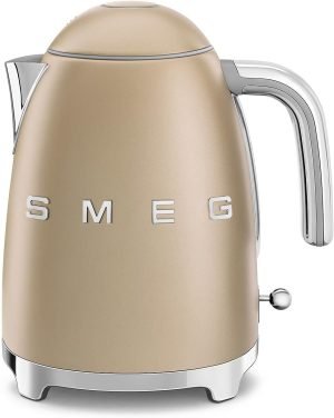 SMEG 50’s Retro Style 7 Cup Electric Water Kettle with Automatic Shutoff, Removable ...
