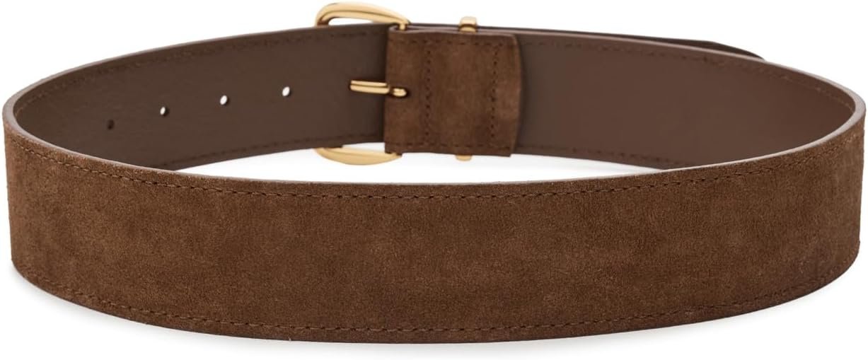 Madewell Women's Suede Super Wide Essentials Belt - Image 2