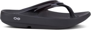 OOFOS OOlala Recovery Sandal, Black – Women’s Size 7