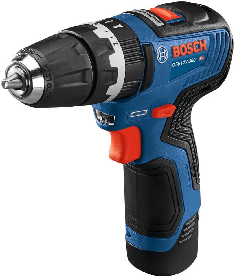 Bosch GSB12V-300N 12V Max Brushless 3/8 In. Hammer Drill/Driver (Bare Tool) - Image 6