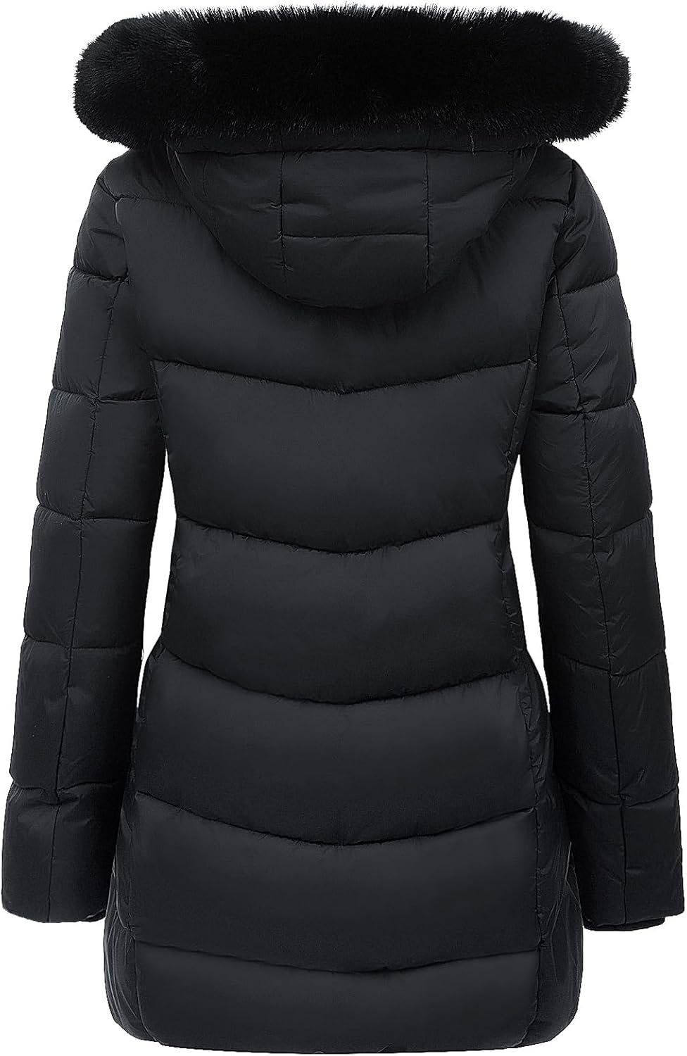 MOERDENG Women's Winter Windproof Warm Down Coats Waterproof Thicken Hooded fashions Puffer Jacket - Image 2