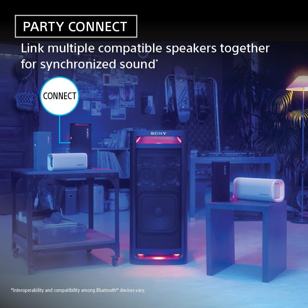 Sony ULT Field 3 Wireless Portable Bluetooth Speaker, IP67 Waterproof, Dustproof, Rustproof, and Shockproof with Enhanced Bass, 24 Hour Battery and Shoulder Strap (SRSULT30W), Off White - Image 11