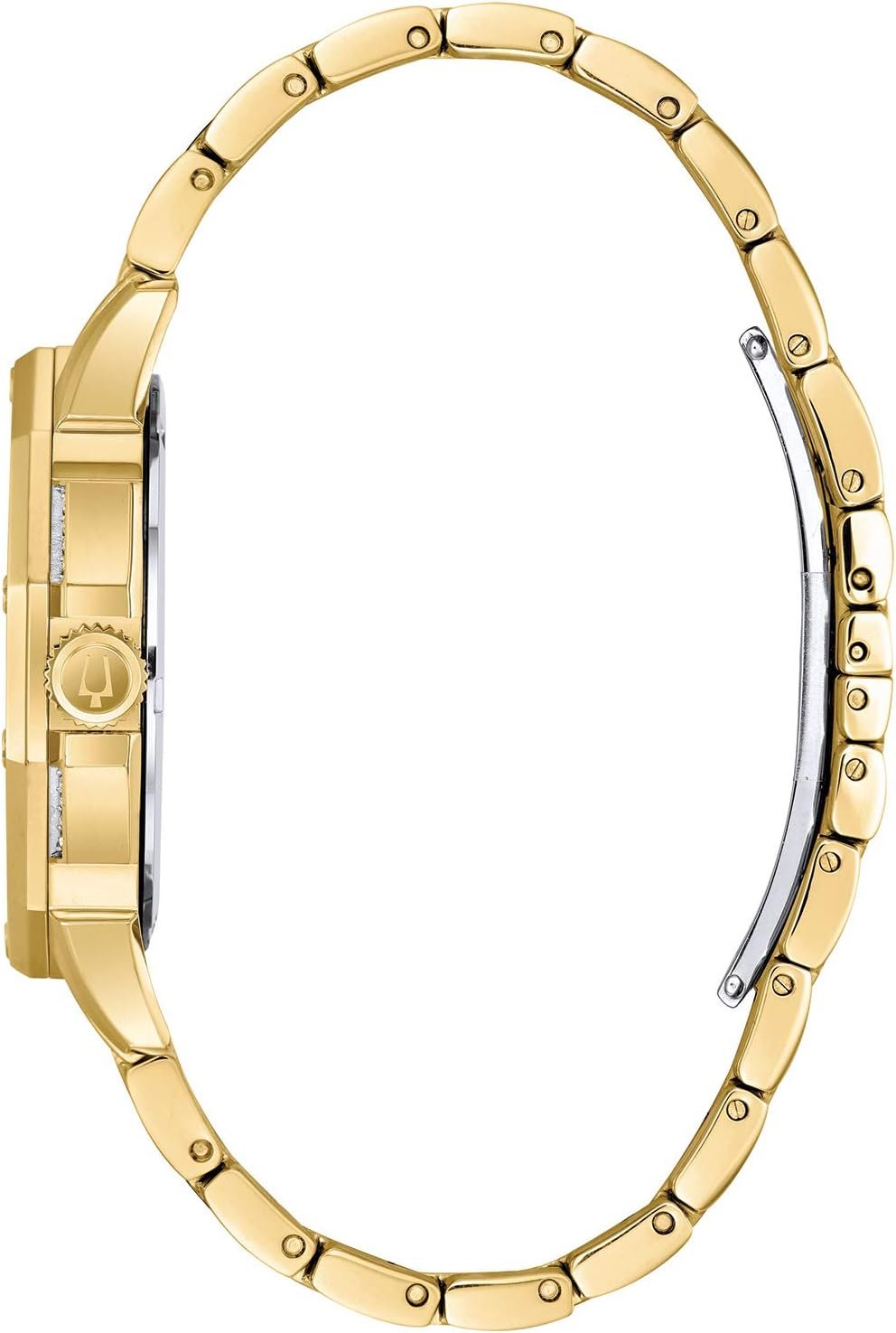 Bulova Men's Crystal Octava Chronograph Quartz Watch, Pave Crystal Dial - Image 2