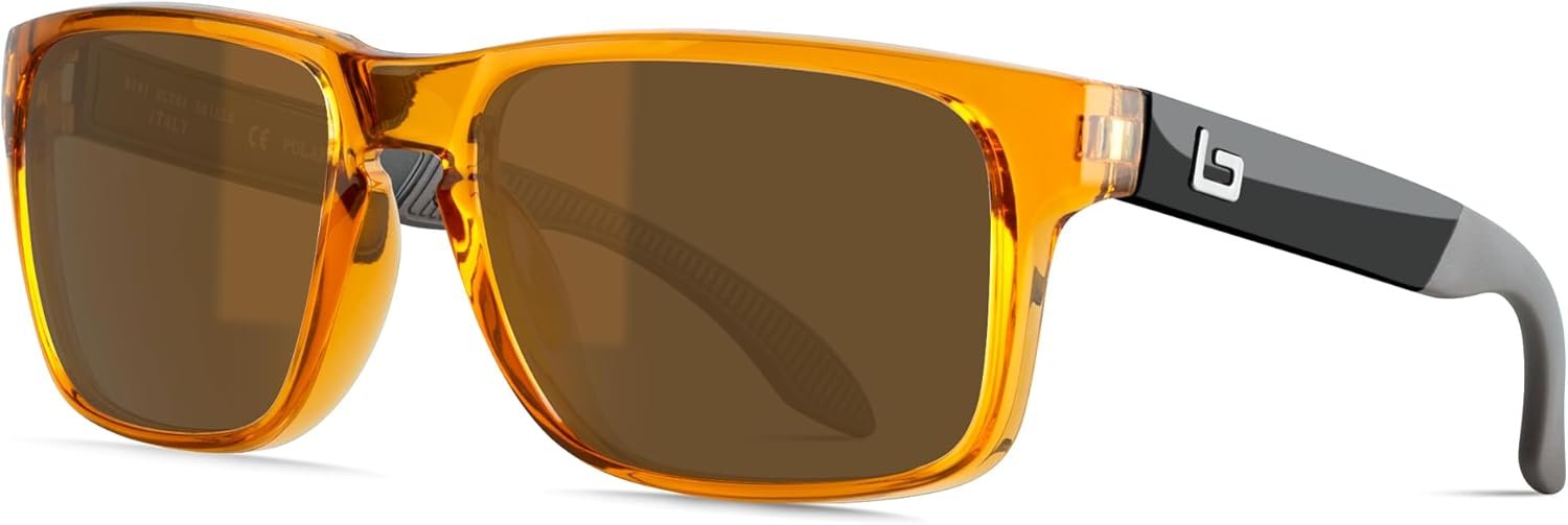Bnus italy made classic sunglasses corning real glass lens w. polarized option - Image 2