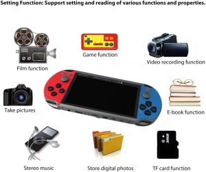 5.1″ 8GB 128Bit Portable Handheld Video Game Console Player 10000 Games Built in