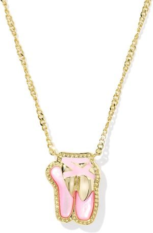 Kendra Scott Ballet Short Pendant Necklace, Fashion Jewelry for Women