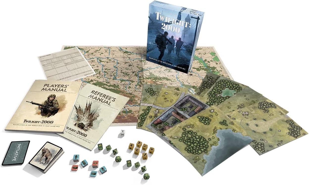 Free League Publishing Twilight: 2000 RPG Core Boxed Set, Alternate History Roleplaying Game, Adults, Teens Ages 16+ - Image 2
