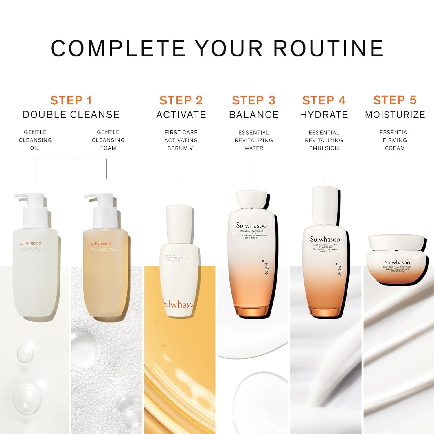 Sulwhasoo Essential Firming Cream EX - A hypoallergenic, whipped moisturizing cream that visibly improves firmness - Image 8
