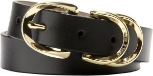 Cole Haan Women’s Metal Loop Skinny Dress Belt