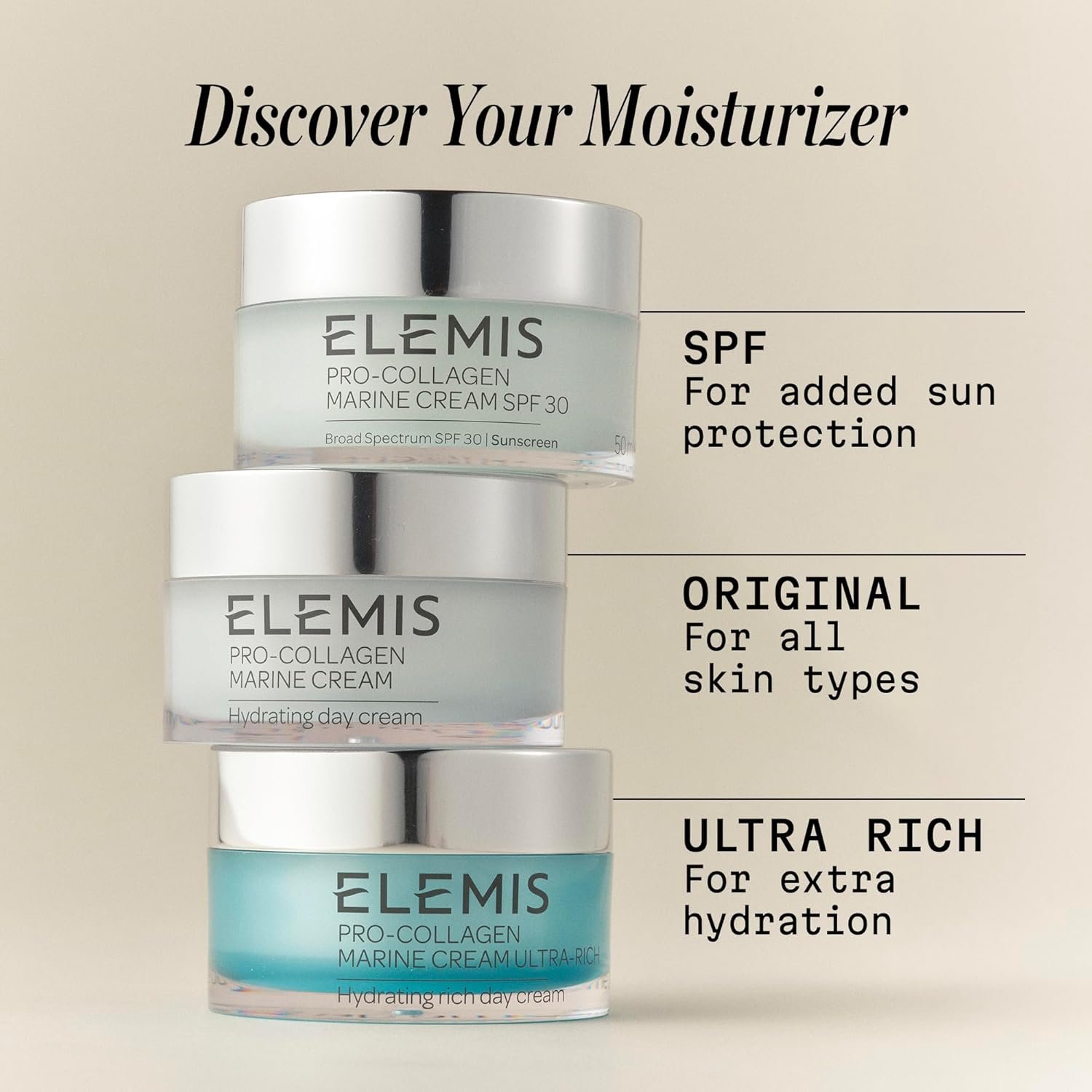 ELEMIS Pro-Collagen Marine Cream SPF 30, Lightweight Anti-Wrinkle Daily Facial Moisturizer - Image 8
