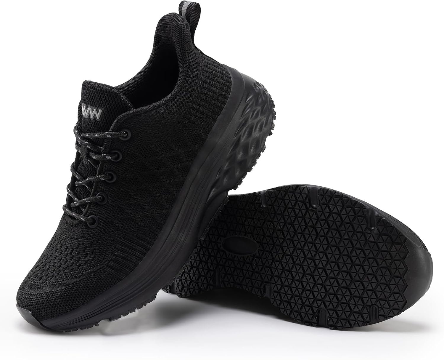 AVW Womens Non Slip Work Shoes Water Resistant Walking Sneakers Food Service Chef Kitchen Shoes - Image 6