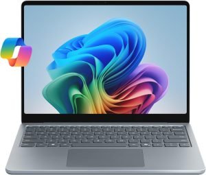 Microsoft Surface Laptop (2025), Windows 11 Copilot+ PC, 13″ Touchscreen Display, Snapdragon X Plus (8 core), 16GB RAM, 512GB SSD Storage, Ocean