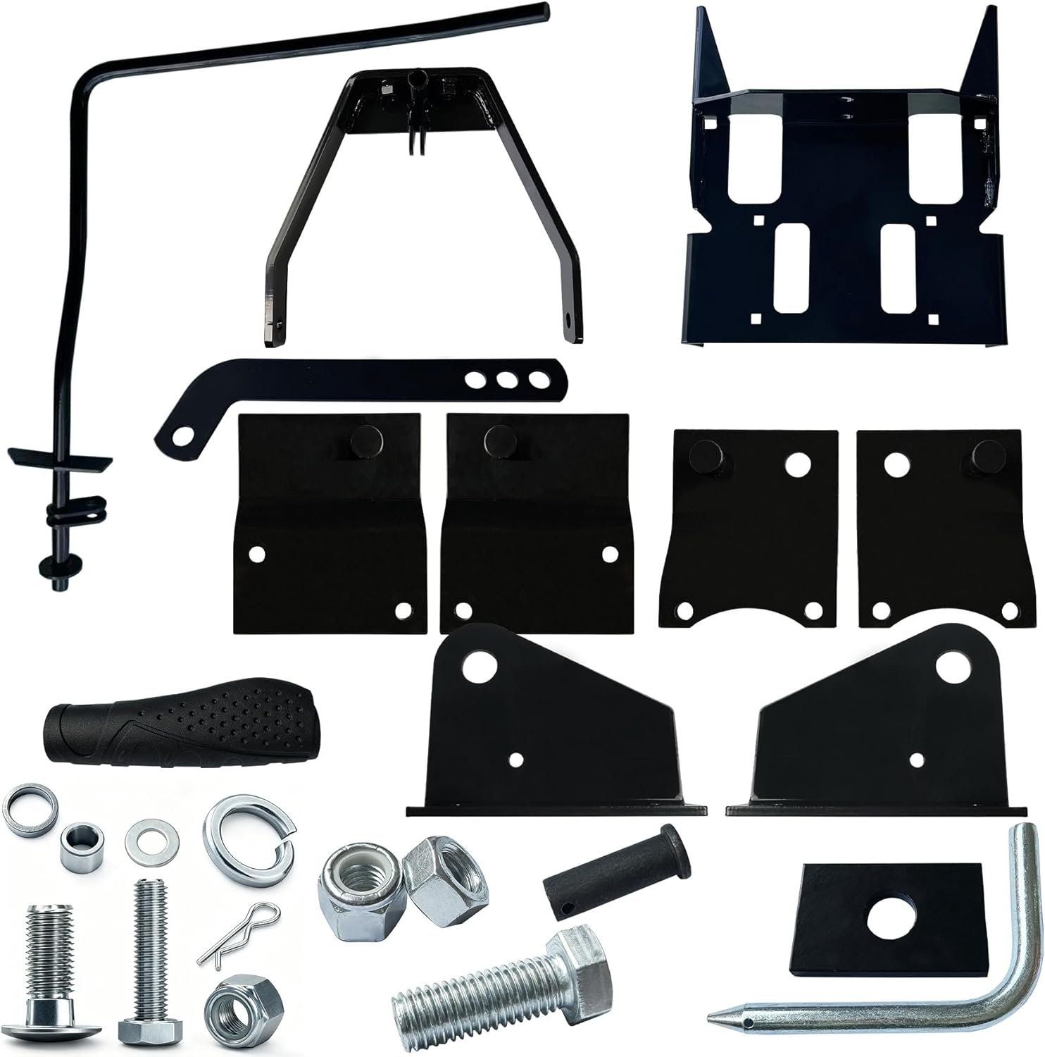 Garden Tractor Sleeve of The Lawn Mower Tractor is Attached to The Accessory and Then Installed on The Frame, Compatible with Husqvarna 585607901/ Craftsman T200 and T300 - Image 5