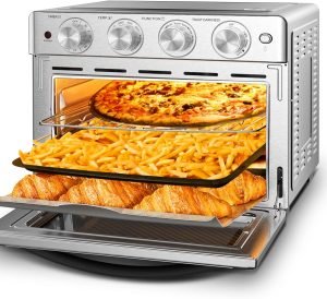 Geek Chef Air Fryer Toaster Oven 26 QT, Large AirFryer Convection Countertop Oven Combo wi...