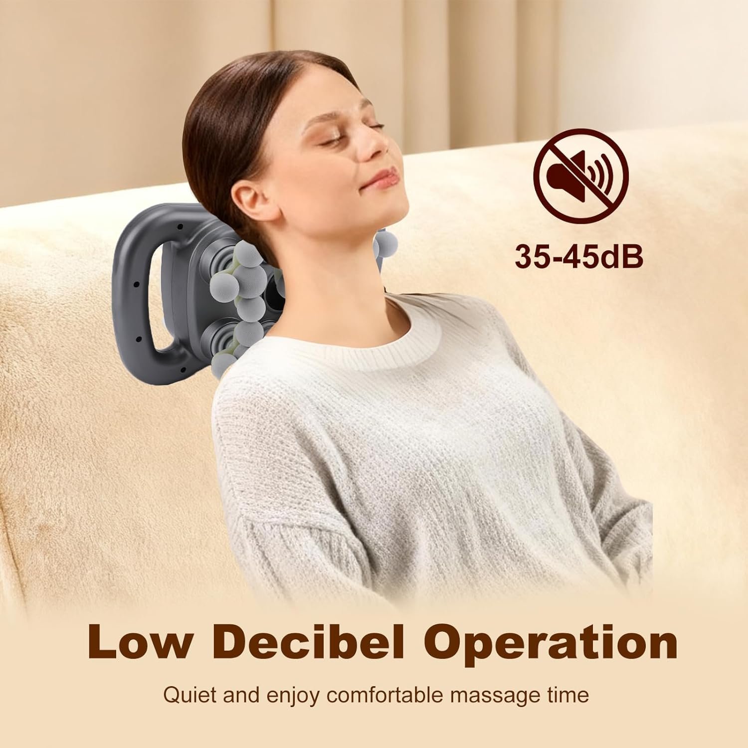 28-Head Massage Gun Set, Deep Tissue Percussion Massager with 9 Modes and 9 Adjustable Intensities,Quiet Muscle Massage Gun for Back,Shoulders, Legs, Foot, Body Muscle Pain Relief, Dark Grey - Image 6