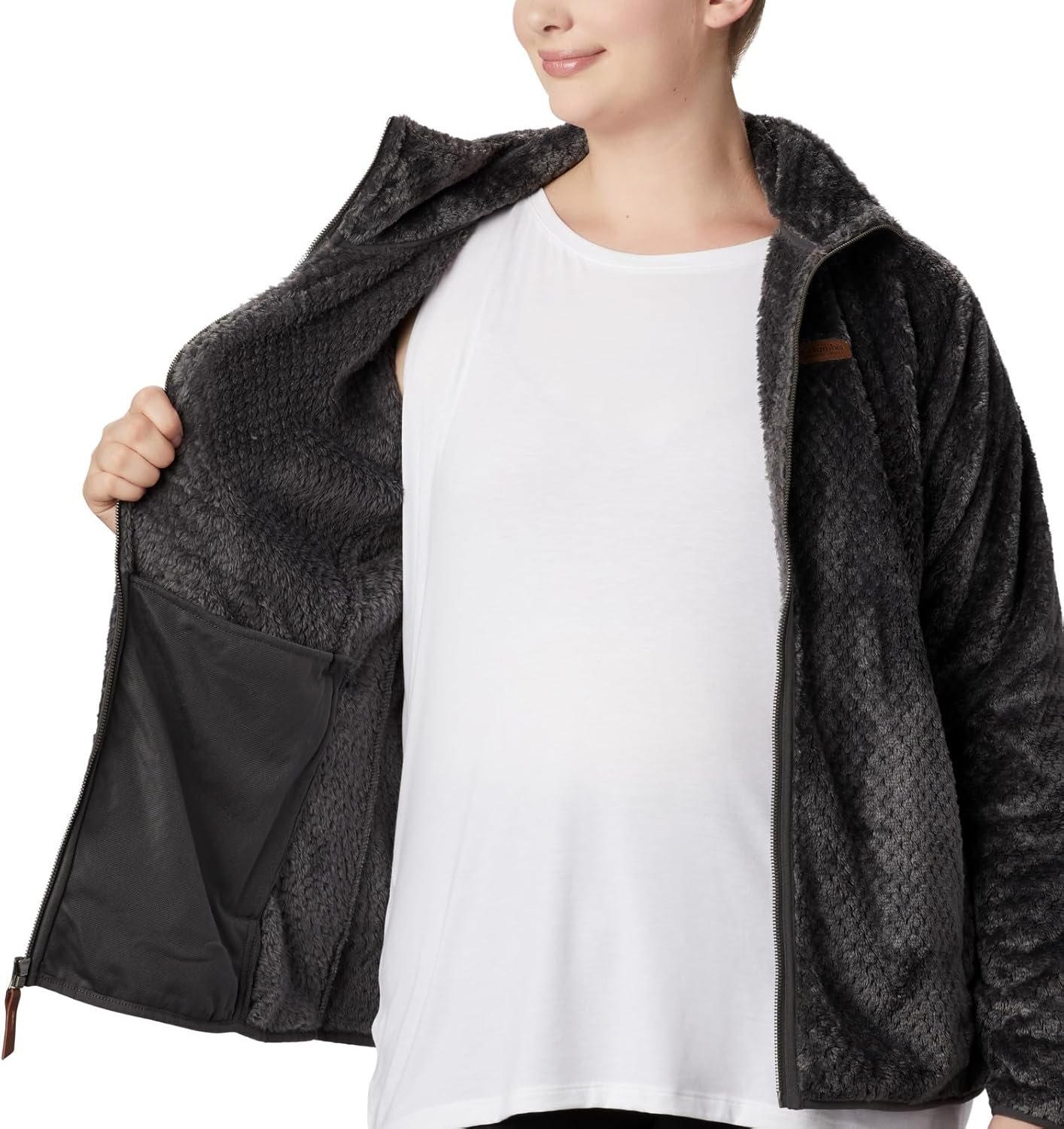 Columbia womens Fire Side Ii Sherpa Full Zip - Image 5